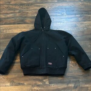 Walls Blizzard Pruf Black Mens large
Tall Jacket with Red Label New without
Tags